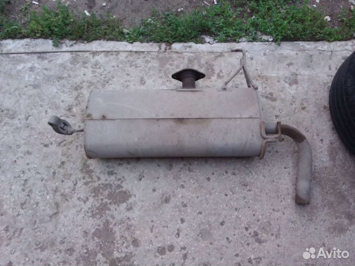 Резонатор stinger. задняя часть глушителя lancer X