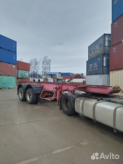 Полуприцеп контейнеровоз Crane Fruehauf PJBTA 3, 1983