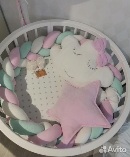 Бортик и Балдахин комплект