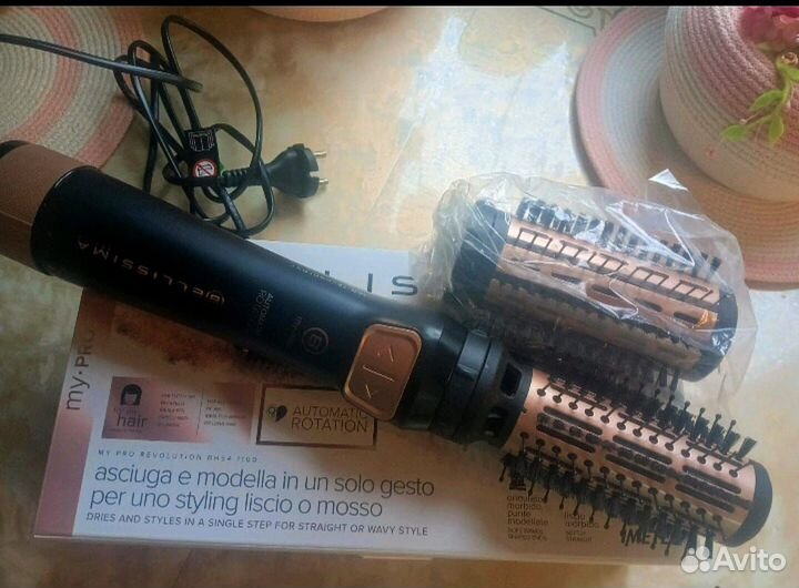 Фен щетка rowenta новая bellissima