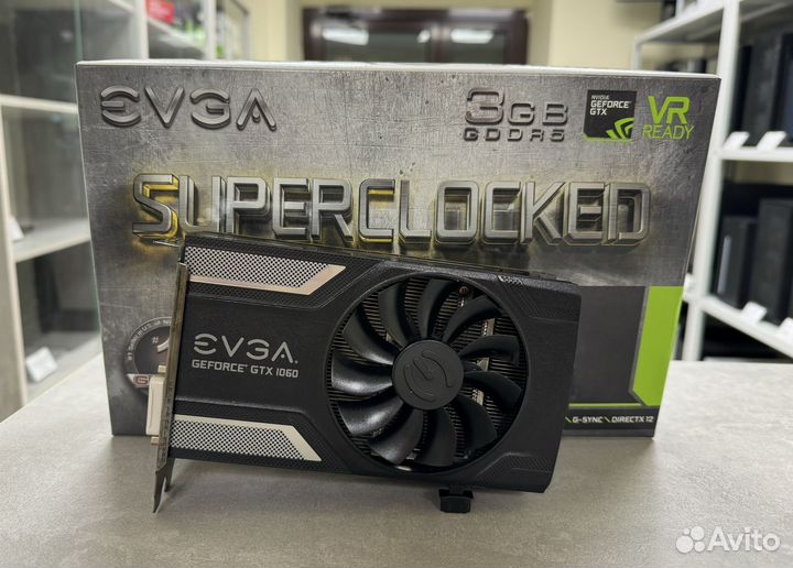 GTX 1060-3GB evga