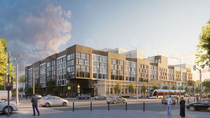 3-к. квартира, 74,6 м², 5/7 эт.