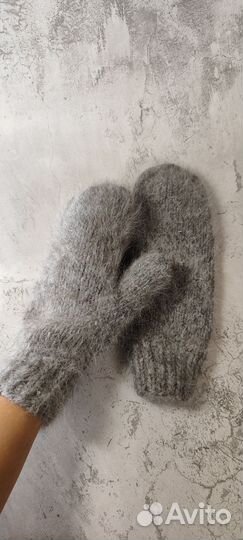 Варежки женские ручная работа