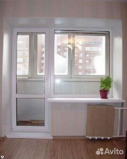 Балконный блок пластиковые окна