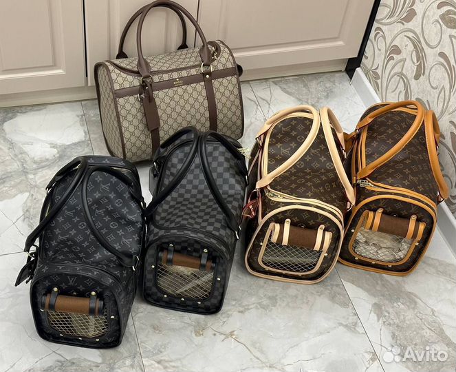Сумка переноска для животных Louis Vuitton