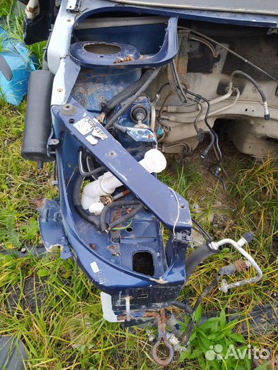 Правая четверть пежо 206 седан синяя