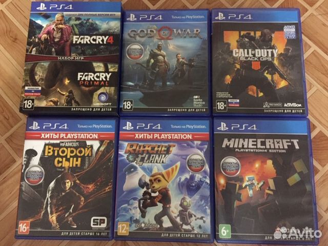 Игры для приставок ps4