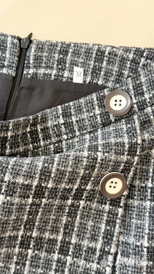 Женские твидовые юбка шорты