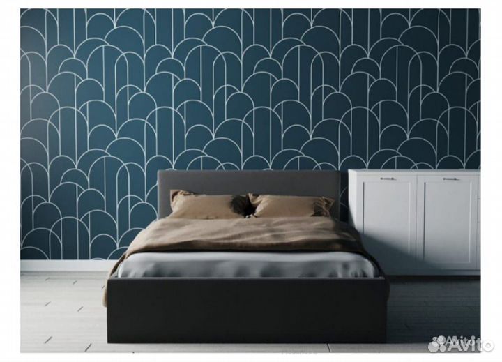 Кровать 1600 Эко Стандарт с ортопедическим основан