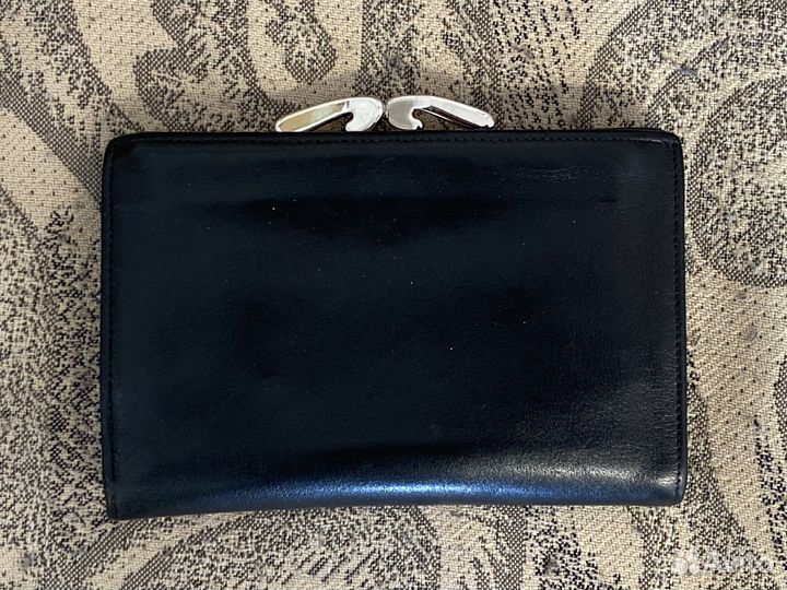 Кожаный женский кошелёк-портмоне 