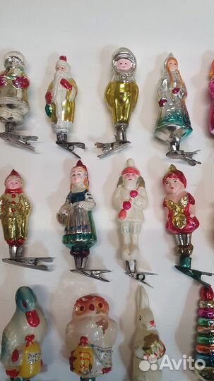 Елочные игрушки СССР