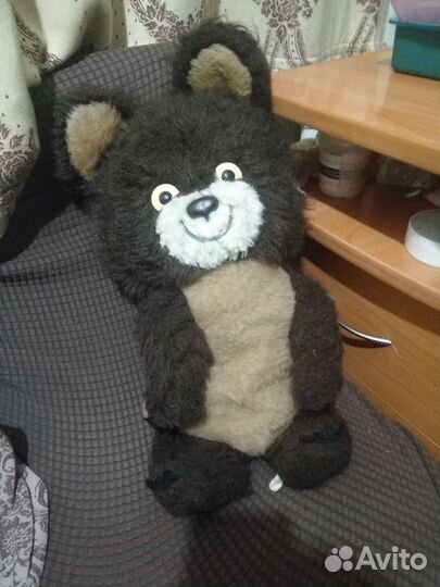 Игрушка СССР Олимпийский мишка