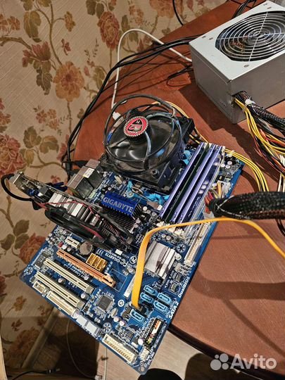 Материнская плата am3 +процессор