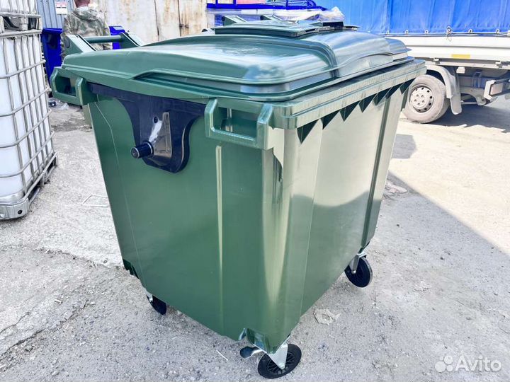 Мусорный контейнер 1100 л. с