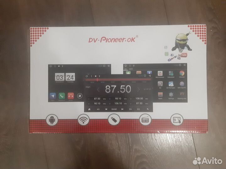 Магнитола rav4(2006-12)андроидд