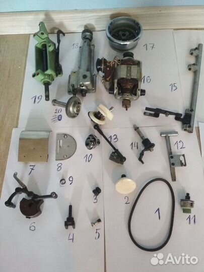 Запасные части для швейной машины Ржев,Тула,Волга