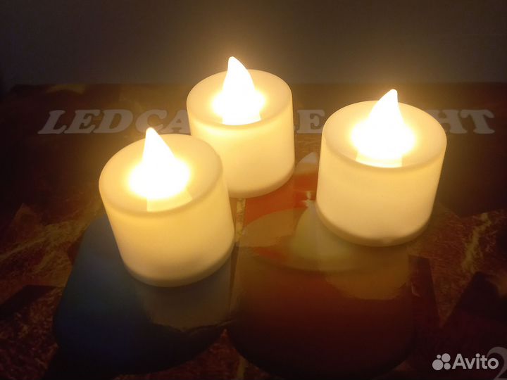 Декоративные свечи на батарейках