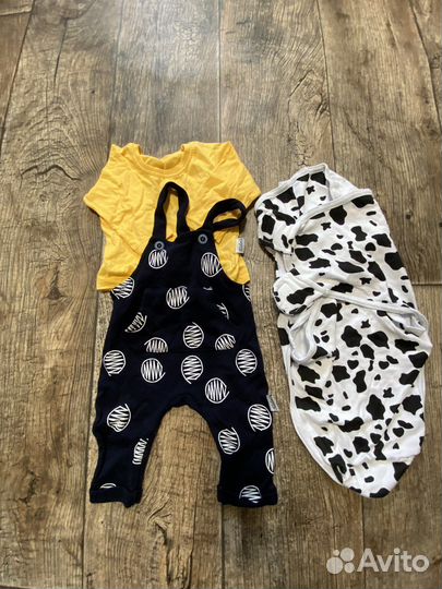 Вещи пакетом на мальчика 74-80