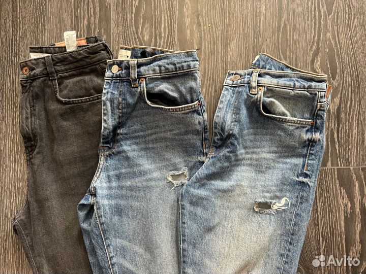 Джинсы zara 38 mom