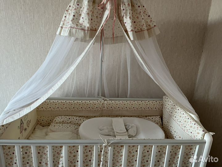 Комплект бортиков для детской кроватки