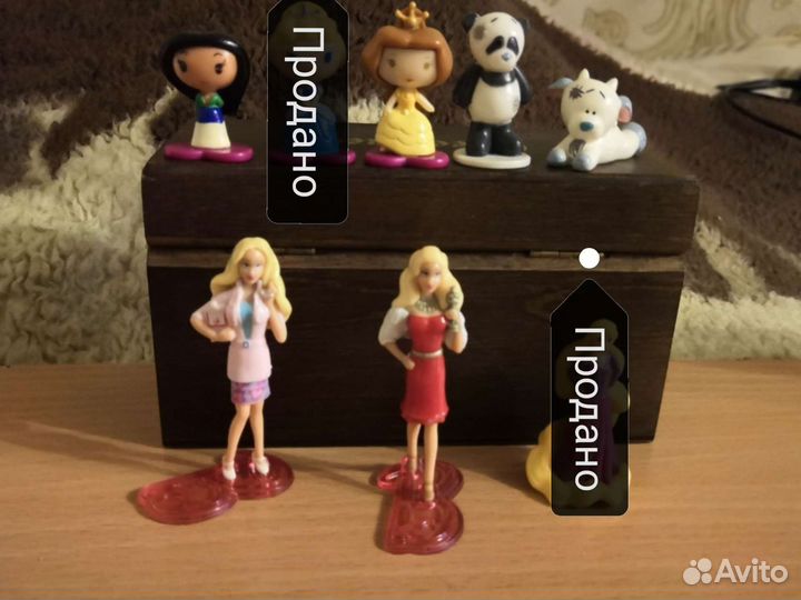 Киндер. Барби, принцессы диснея