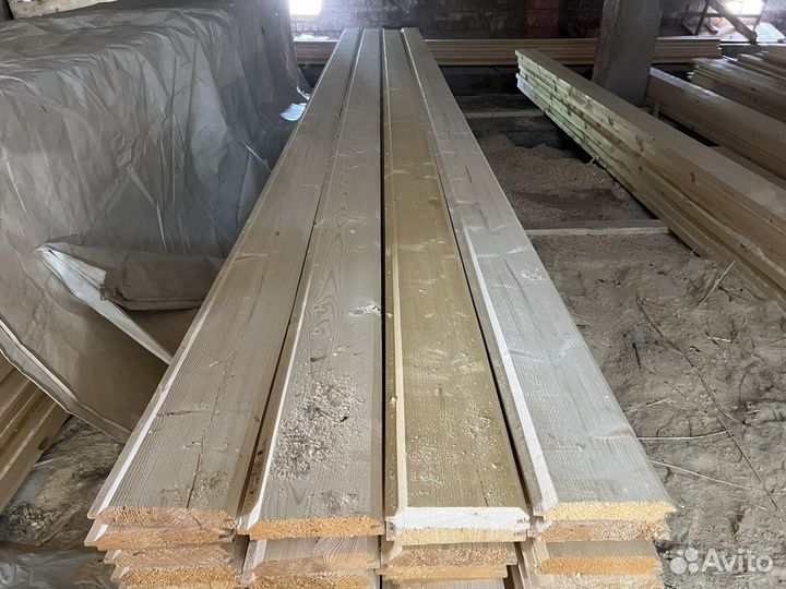 Имитация бруса 35х195х6000