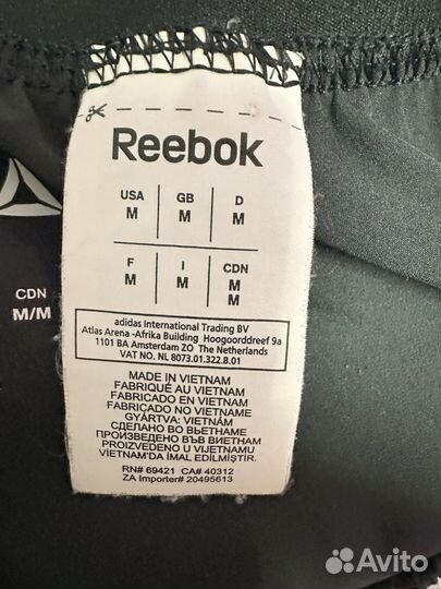 Спортивные брюки slim reebok