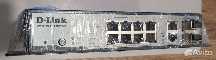 Управляемый коммутатор с PoE D-Link DES-1100-10P