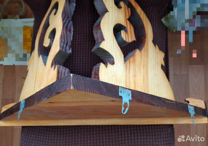 Подставка под иконы (уголок) навесная