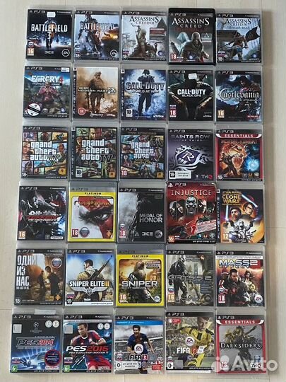 Игры/диски для Sony PS 3