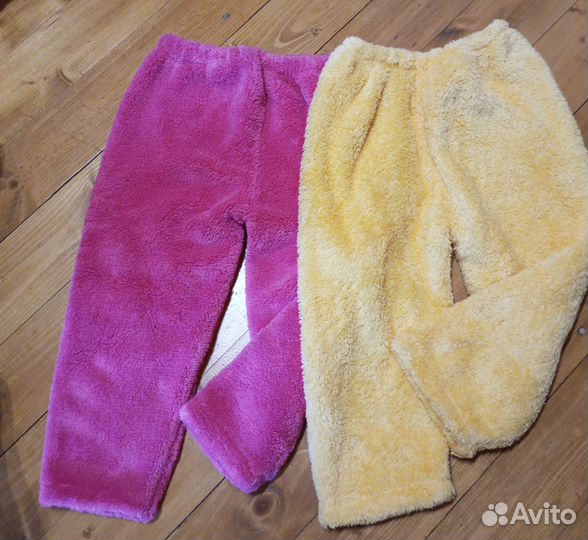 Новые плюшевые штаны 92/98