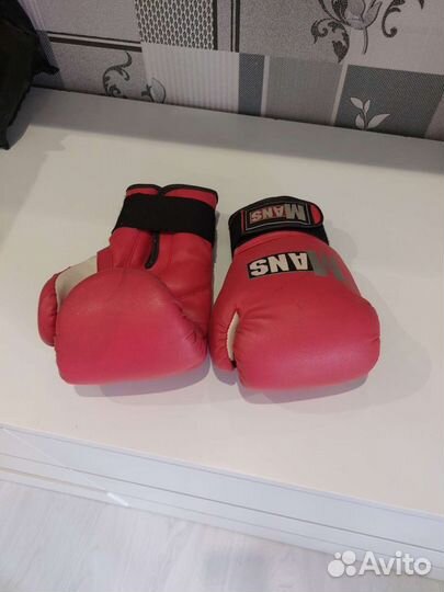 Боксерские перчатки 6 oz