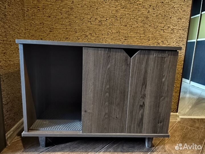 Тумба, закрытый туалет-домик для кота (для лотка)