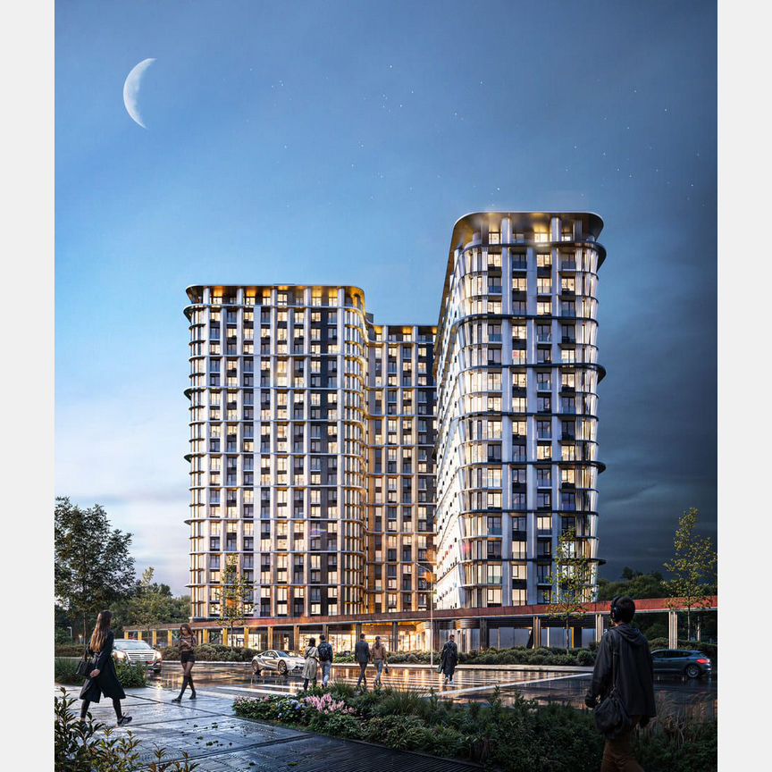 3-к. квартира, 79,1 м², 3/21 эт.