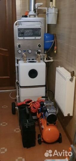 Промывка систем отопления и теплообменников