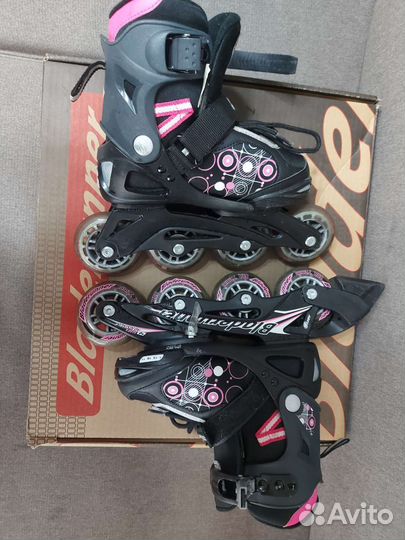Роликовые коньки детские раздвижные