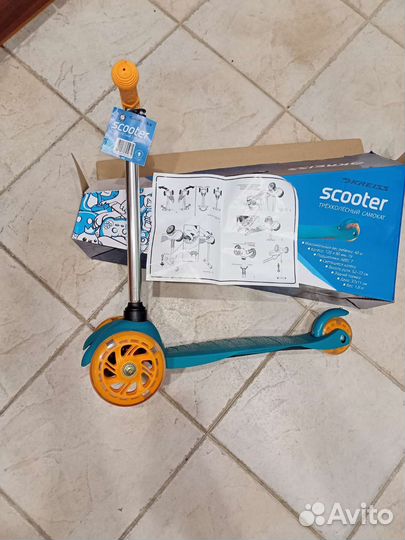 Самокат новый