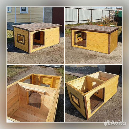 Будка для собаки утепленная
