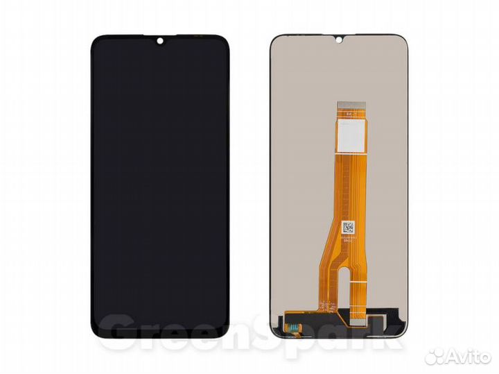 Дисплей для Huawei Honor X7a/ X7a Plus +тач черны