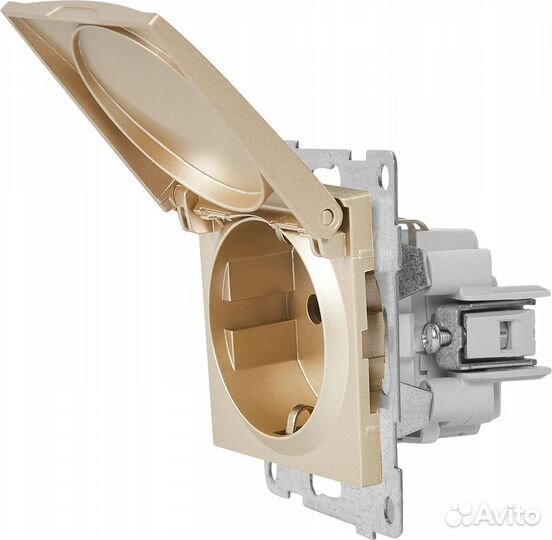 Розетка встраиваемая влагозащищённая Electric с за