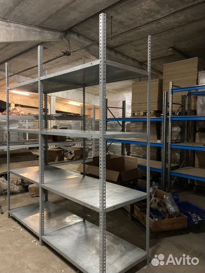 Стеллаж Полочный Оцинкованный