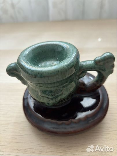 Керамический подсвечник