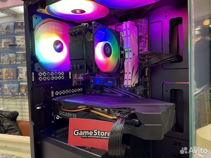 Игровой пк Ryzen 5 5600 / 2060 Super / 16 GB