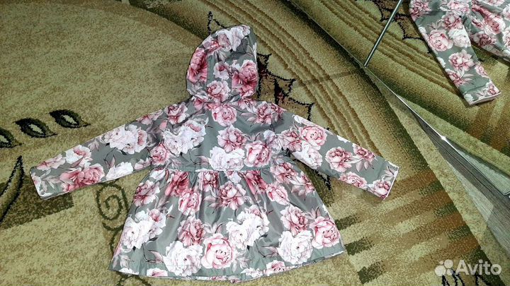 Плащ для девочки 92