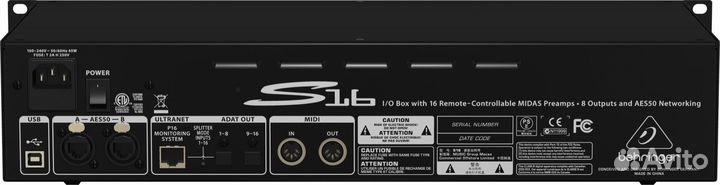 Стейдж-бокс Behringer S16
