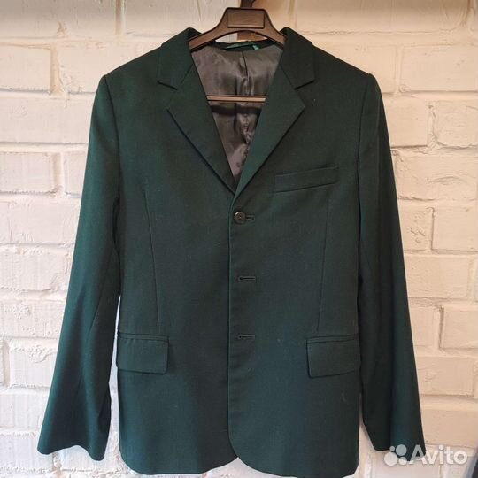 Пиджак зелёный 158