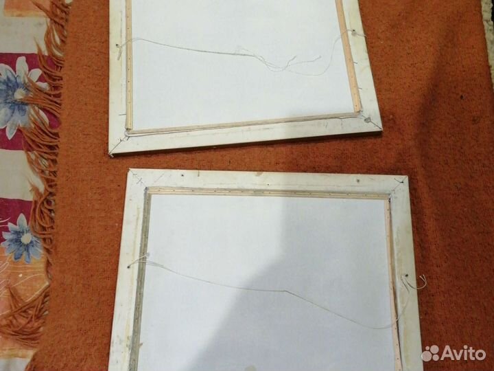 2 Картины на холсте 47,37см Отл сост