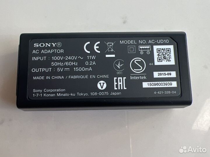 Адаптер питания Sony