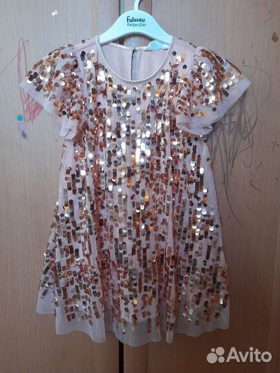 Платье на выпускной в детский сад 110