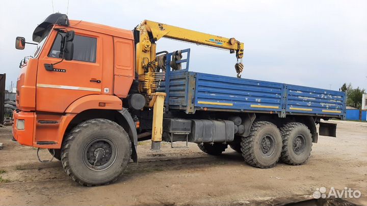 КамАЗ 43118 с КМУ, 2013